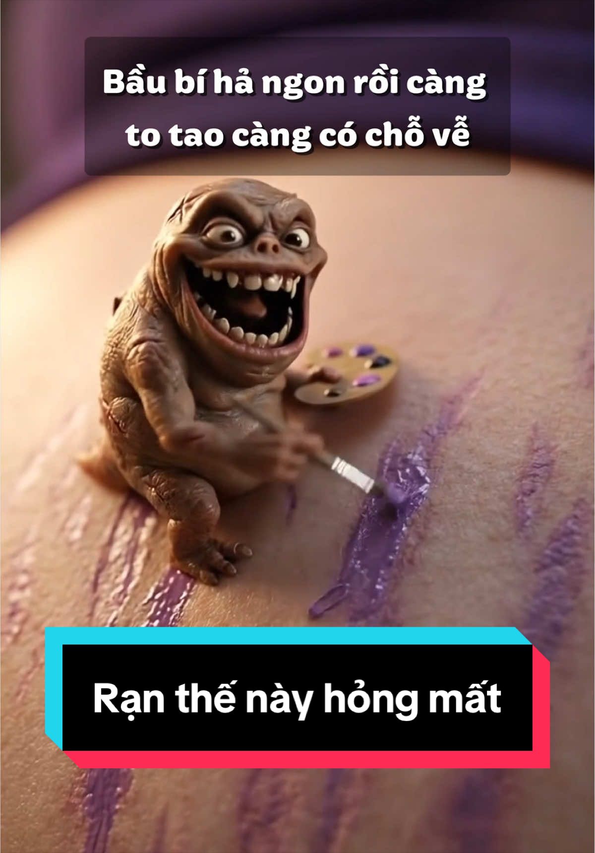 Bầu bí mà để da rạn thế này hỏng rồi #randasausinh #daran #astiscar 