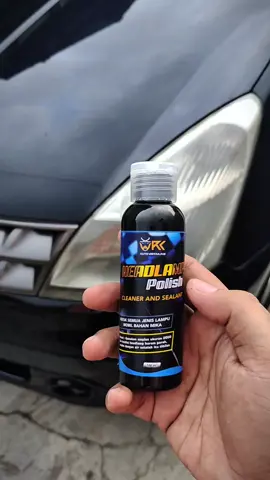 polish kaca headlam mobil yang mukai menguning pakai produk urk#headlamp #headlamppolish 