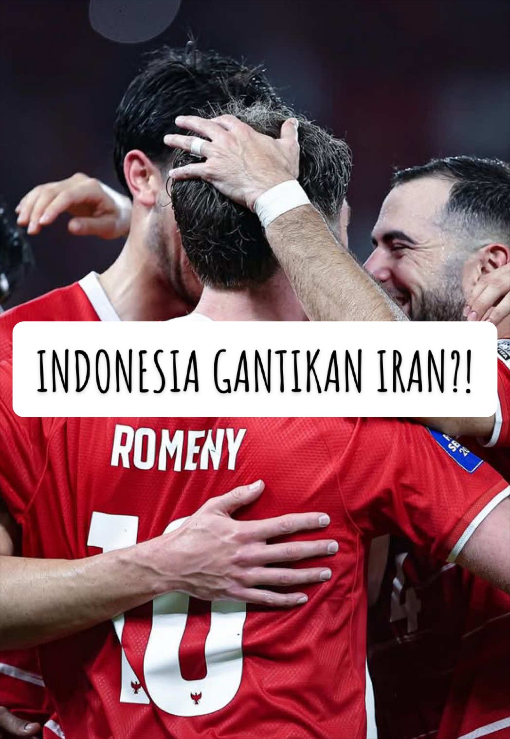 Timnas Indonesia bisa bermain di Piala Dunia 2026 gantikan Iran! Indonesia juga berkemungkinan hadapi Italia! #sepakbola #bolaindonesia #timnasindonesia #OlahragaTiktok #PunditFavoritmu 