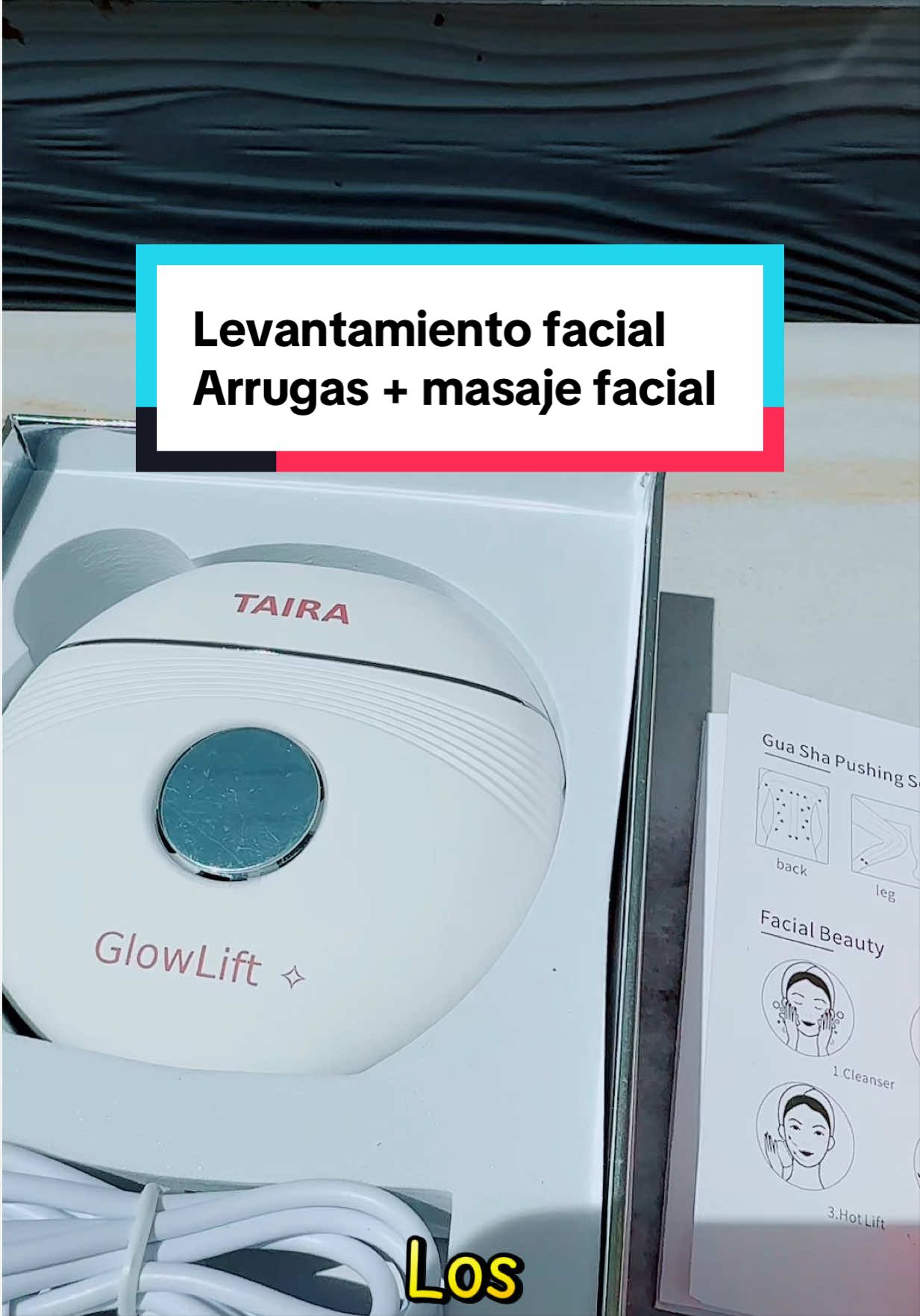 TAIRA GlowLift 3-in-1 Face & Body Guasha Massager with LED Therapy, Cooling, Heating & EMS Microcurrents for Lifting, Sculpting & Toning Skin #face #tiktokshopcreatorpicks #tiktokmademebuyit #skin #massage 