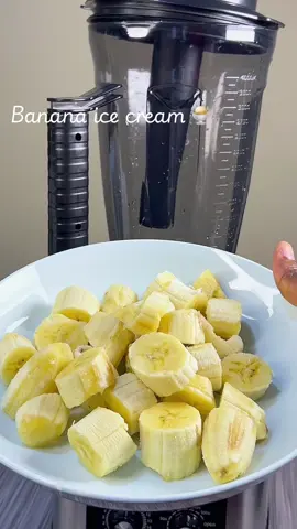 Banana ice cream 🍨  Ingredients used Banana  Condensed Milk  Powdered milk  Vanilla essence  Honey  Evaporated Milk  #bananaicecream #viralvideo #foodvlog #creatorsearchinsight 
