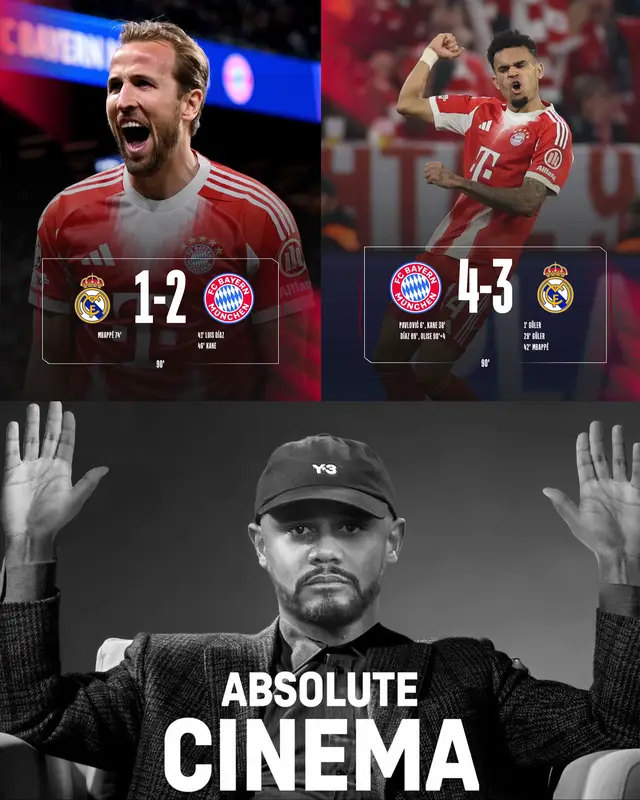 SEMI-FINALS AFTER TWO WINS VS REAL MADRID 💪💪💪💪 #FCBayern #UCL #FCBRMA 