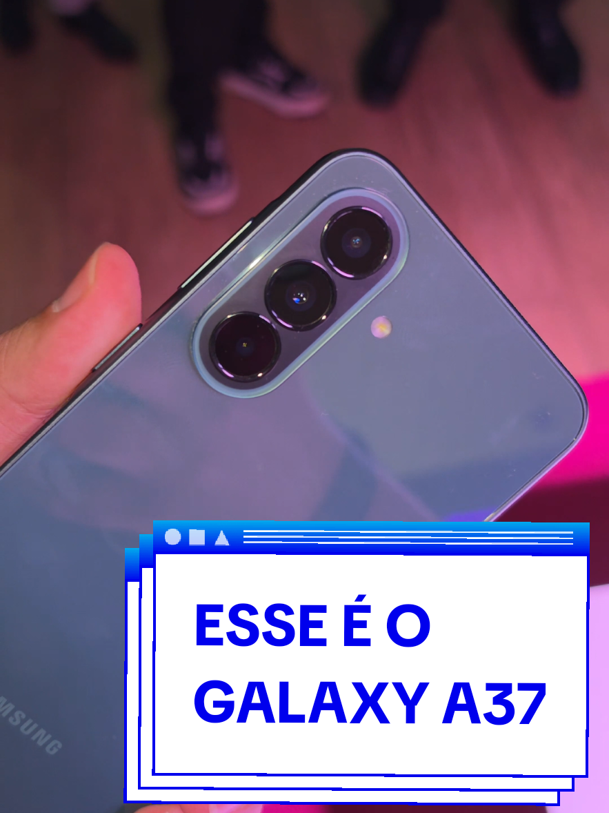 Esse é o novo Galaxy A37! #galaxya37 