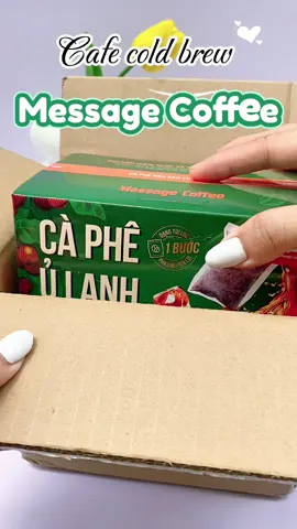Sáng thức dậy chỉ cần 1 bước là có ngay ly Cà Phê Cold Brew Chuẩn Vị #xuhuong #capheulanh #caphecoldbrew #caphe #messagecoffee 