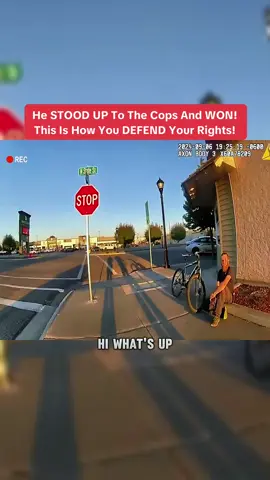 He STOOD UP To The Cops And WON! This Is How You DEFEND Your Rights! #cops #bodycam 