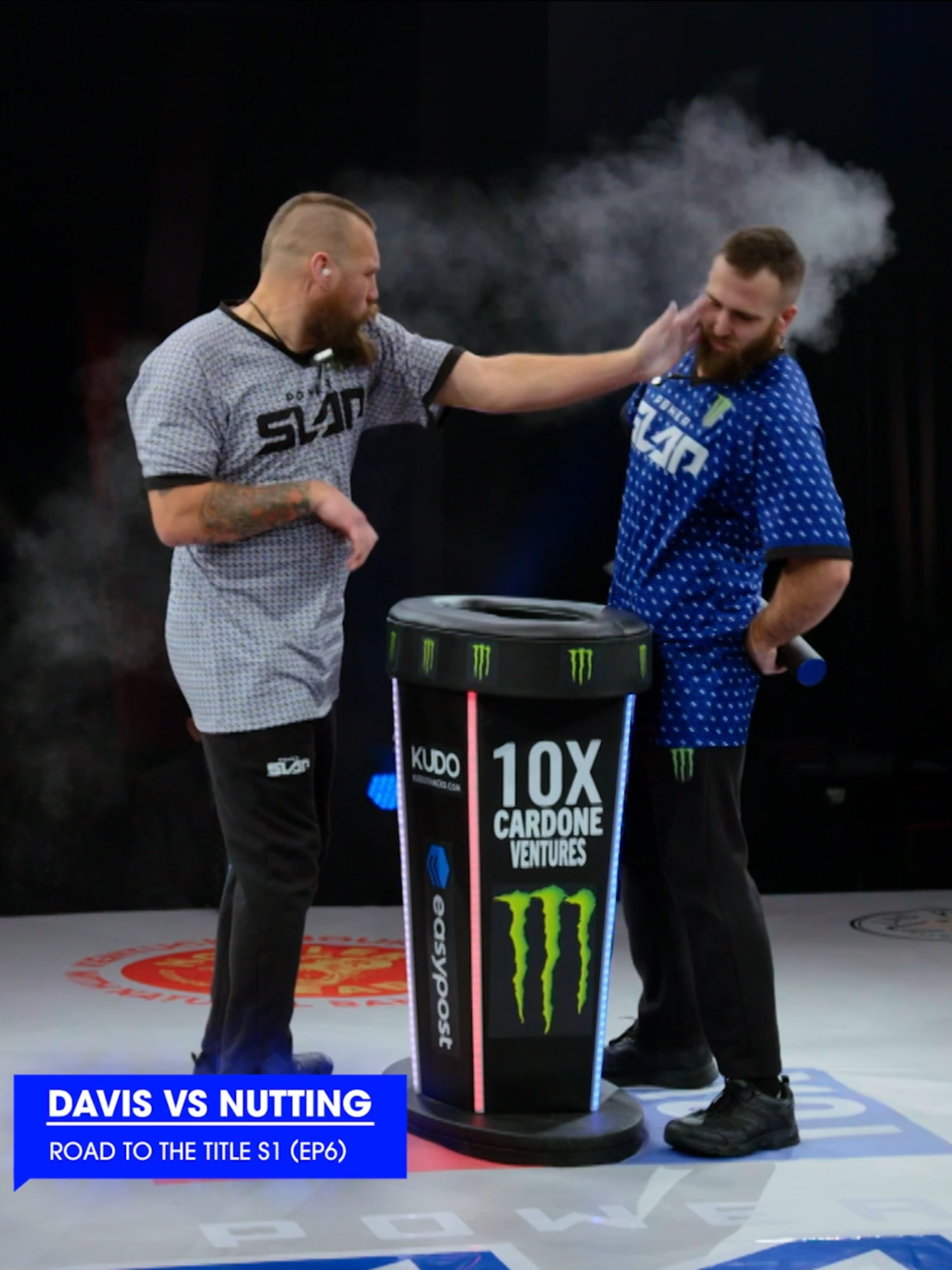 THE MACHINE 😤 @johnthemachinedavis is back to get a win in the Middleweight Division! [ $VET #PowerSlap19 | April 17 9p ET/6p PT | Live & FREE on YouTube 📺 | 📍@cosmopolitan_lv ]