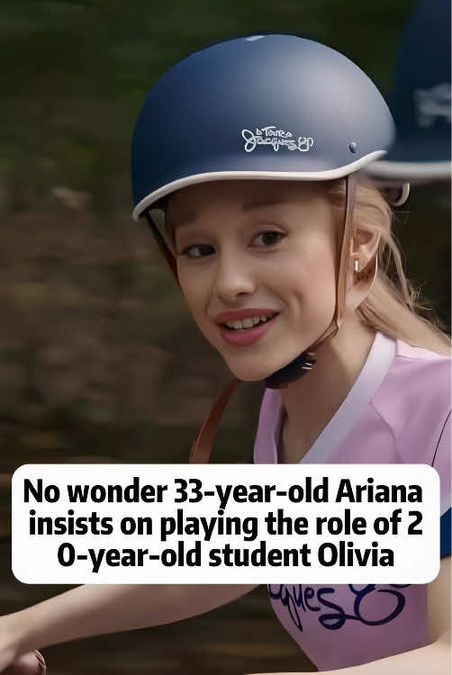 No wonder 33-year-old Ariana insists on playing the role of 20-year-old student Olivia, even though her best friend Cynthia can hardly tolerate it #arianagrande #oliviajones #celebrity #fockerinlaw #arianagrandeedit 