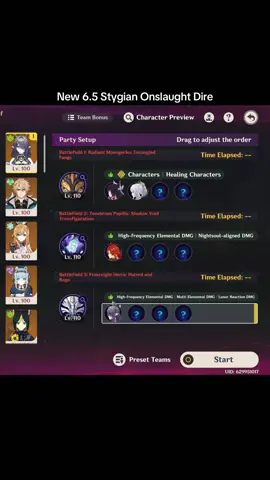 New 6.5 Stygian Onslaught is here 😭 #GenshinImpact