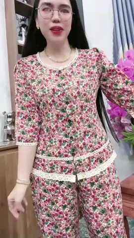 Bộ thiết kế form tay lỡ quần dài viền ren mặc lên sang chảnh có size lên đến 80kg#dobotaydaiquandai #dobomacnhadethuong #chuyenđobothietke #livehighlights #tiktoklive 