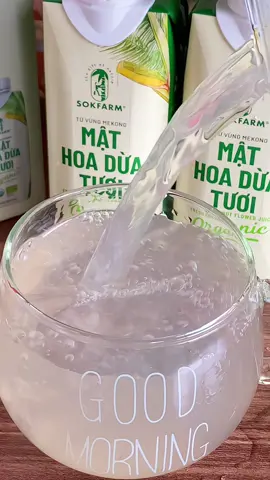Mật hoa dừa tươi Sokfarm Organic #mathoadua #mathoaduasokfarm #mathoaduatuoi #sokfarm #thienlanhorganic 