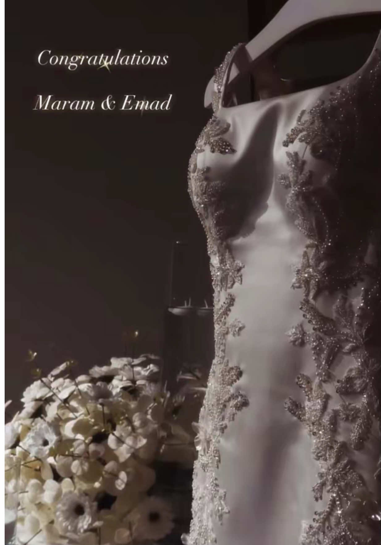 Part of today's promo: The most beautiful bride in the world, Maram🤍 Photography: @Dr. Mena Almansouri 📷 ✨🤍