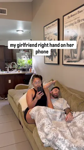 She’s great at multitasking 😂 #fyp #couple #couplecomedy #relationships #funny 
