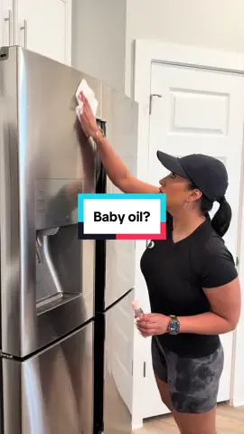 Are you coming back for more cleaning tips ? Please don’t use baby oil 😩 #clean #cleanwithme #howto #trending #CleanTok 