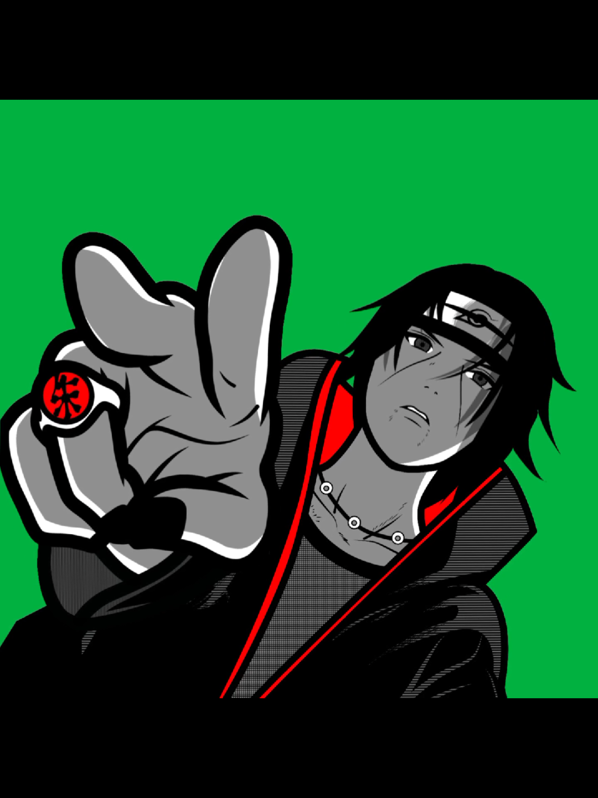 itachi manga Animations full qual in ma tg channel #fyp #itachi #naruto #greenscreen #viral 