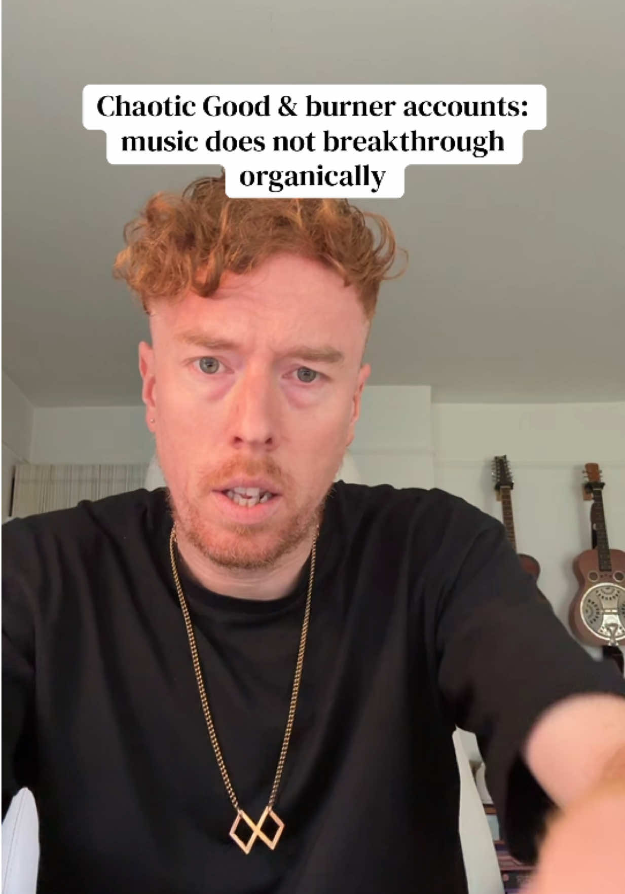 Chaotic Good & burner accounts: music does not breakthrough organically #burneraccount #chaoticgood #musicmarketing #musicindustry #geese 