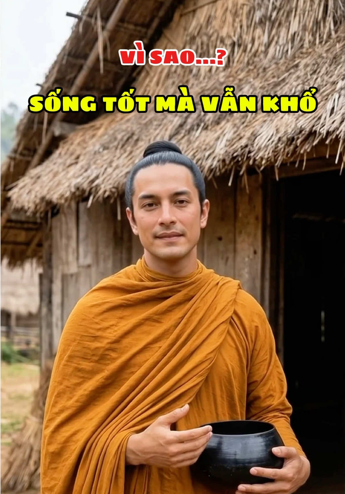 Giúp người nhưng mong đáp… tự làm mình mệt. Phước không ở việc làm… mà ở cái tâm. #phatphap #songtinhthuc #tamthien #hieudao #nhanquaphuocbao