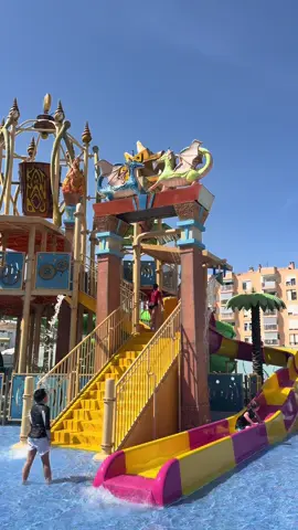 Fun times in the Splash Park Sol Katmandu Park & Resort  #mallorca #fyp #spain #travel #splashsummervibe 
