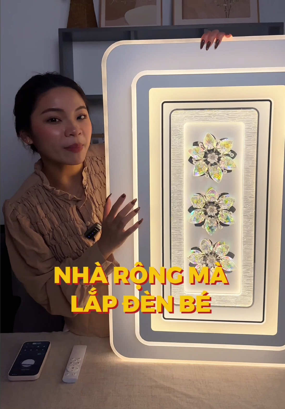 Em đèn chinh phục mọi không gian rộng & trần cao! #zembalighting #denoptran 