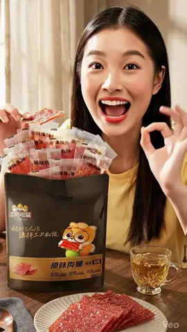 [ TÚI LỚN] 120 MIẾNG KHÔ THỊT HEO #salevuifreeship #khoheochaytoi #khoheo #khoga #khogalachanh 