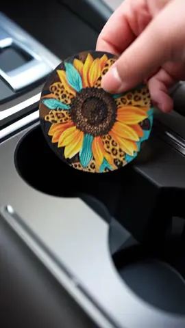 Car Cup Holder Coaster, Round Anti-Slip Pad, Stylish Drink Mat for Vehicle Interior, Car Accessories for Men & Women, Durable Design #cardecor #customcups #creativedrinkware #customizeyourcar #customcarcover #seatcoversolutions #carseatcoverset #carsseatcover #luxurycarseatcovers #mousepads