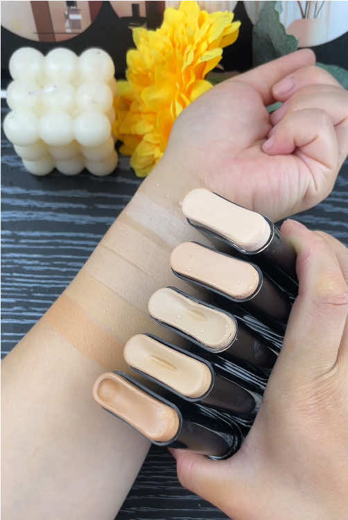 Dual-action concealer and highlighter in one; long-lasting, waterproof foundation stick#foundationstick #foundation  #makeup #tiktokshopcreatorpicks #makeuptutorial 