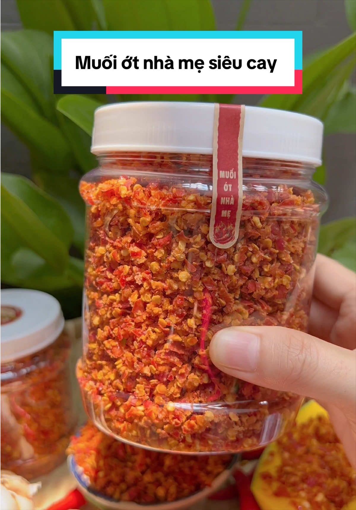Muối ớt nhà Mẹ siêu cay cấp độ #muoiotnhame #muoisacsieucay #huyenmix #xuhuong 