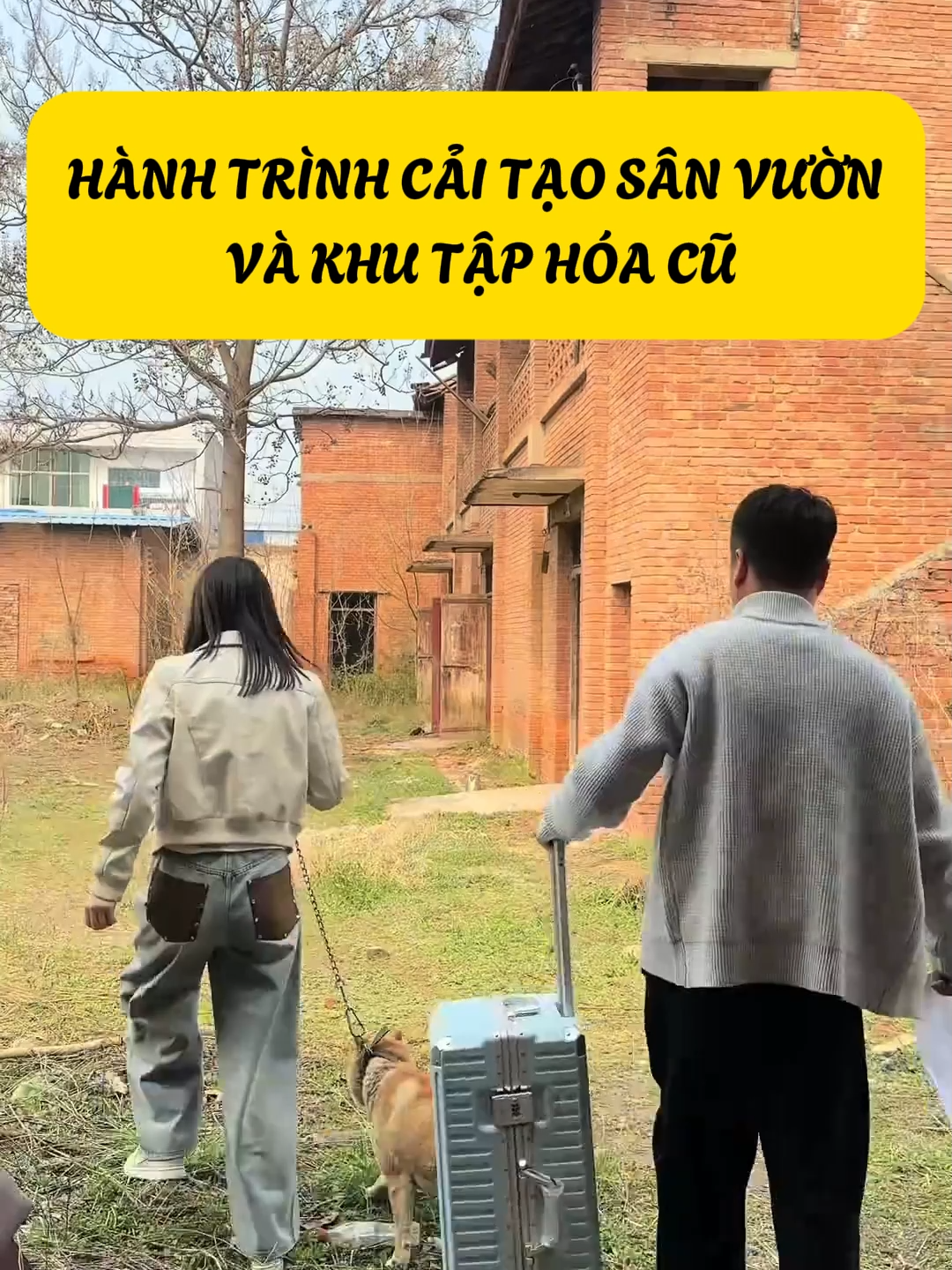 Hành Trình Cải Tạo Sân Vườn Và Khu Tập Hóa Cũ #kinhcanreview #xaynhatho #caitaonha #trangtrinha
