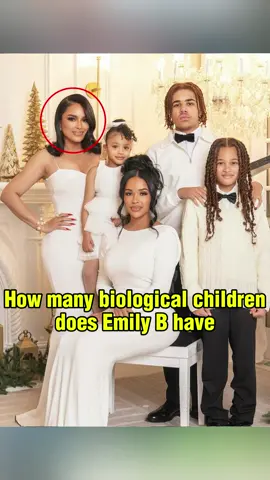 How many biological children does Emily B have#celebrity #emilyb #fabolous #tainawilliams #gherbo 