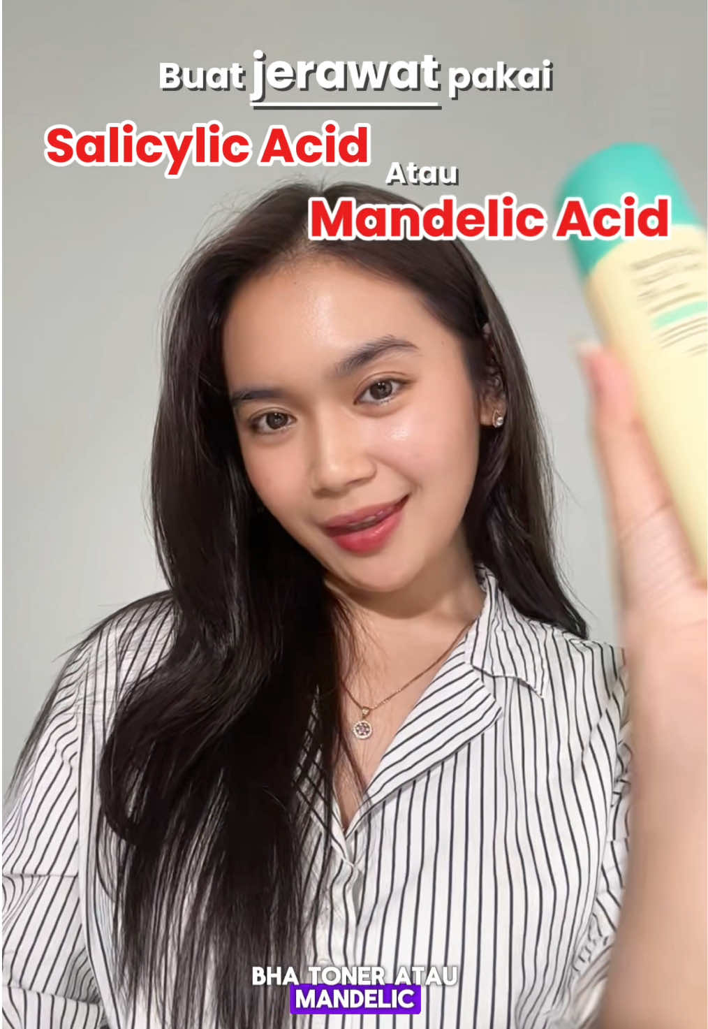 Jadi tipe jerawat kamu yang kaya gimana Netisake? Jangan sampai salah pilih ya‼️✨ #ForSkinsSake #acne #mandelicacid #salicylicacid #skincaretips 