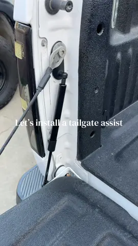 If you got a truck you need a tailgate assist! It helps your tailgate gently lower, hands free and prevents it from slamming. Super easy install and all the hardware included. #truck #f150 #chevy #ford #auto 