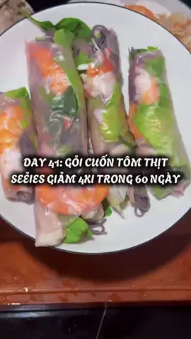 Series nấu bữa sáng Eatclean - Day 41 - Gỏi cuốn healthy #DailyVlog #cookingvlog #eatclean #changitcolin 