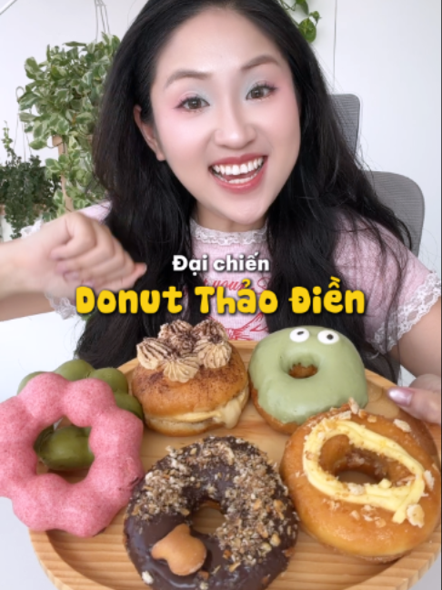 Review donut q2 thảo điền #reviewdonut #donuts #flyingdonut #crispydonuts #kutedonuts
