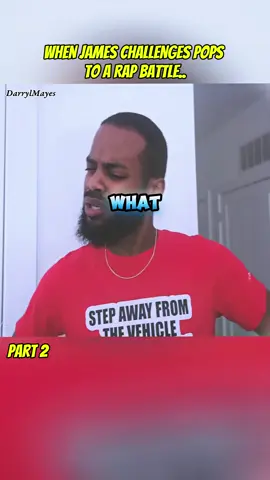 WHEN JAMES CHALLENGES POPS TO A RAP BATTLE... #darrylmayes #skit #funnysketch #comedyskit #viral 