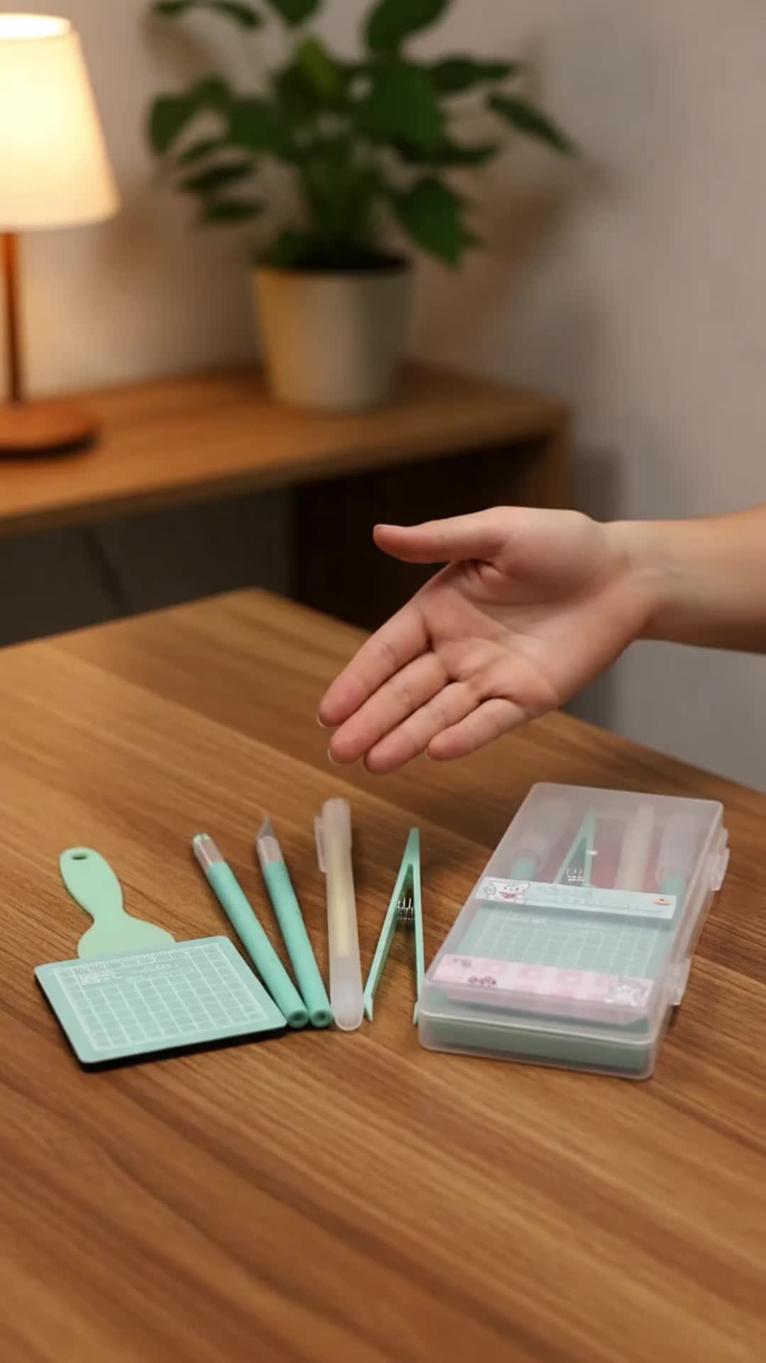 DIY Hand Tool Set with Adhesive Patch Cutting Tools, Perfect Gift Box Included, Ideal for Crafting Projects, Easy-To-Use Design #knifeblockset #handtools #handymanmusthave #artscrafts #practicaltools #pinktoolset #multiusetool #toolaccessory #kniveset #christmascraftbox