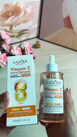 Serum trắng da vitamin C SADOER 100ml. #serumvitaminc #serumtrangda #serumduongtrang 
