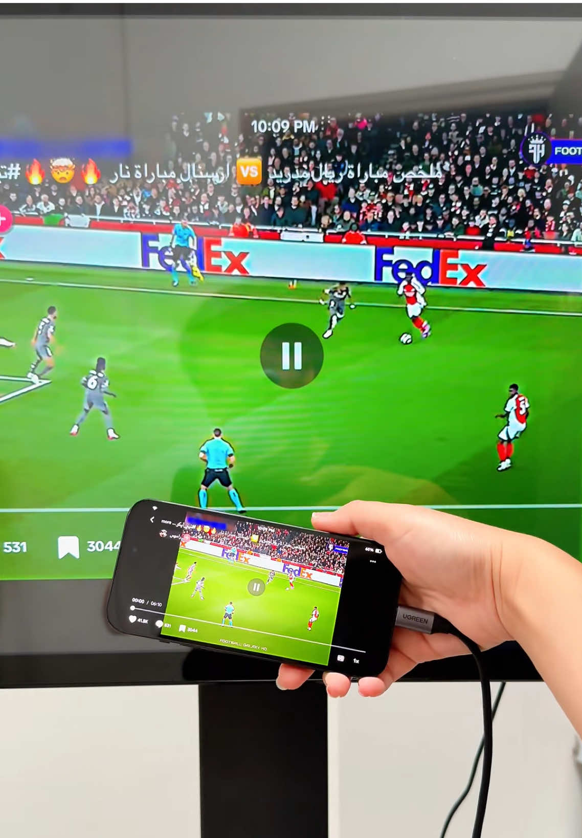 Stream 4K straight from your phone to TV — no Wi-Fi needed! #adaptador #USBCHub #DockingStation #viralvideo #tiktokshopblackfriday 