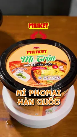 Series ăn đêm.Tập 02 Mì trộn Phô Mai Hàn Quốc Miliket #food #ăncungtiktok #miliket 