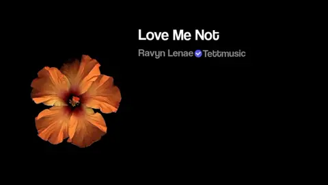 Love Me Not > #lyrics #song #lovemenot #slowed #musicviral 
