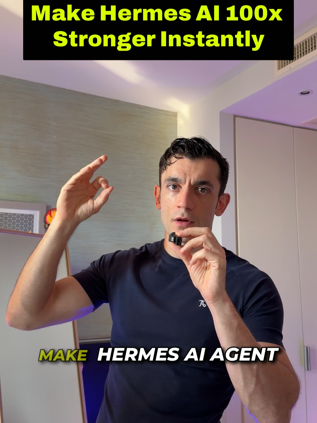 There is a free plugin that makes Hermes AI 100 times stronger. Managing AI agents is hard work. You lose track of chats and skills. Hermes Workspace changes that. It puts everything in one easy dashboard. Your agent gets a memory and a terminal. It takes one click to set up. Get your time back right now. #Hermes #HermesWorkspace #HermesAI #HermesAgent #HermesTerminal #HermesMemory