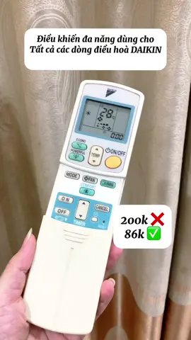 Điều Khiển Điều Hoà DAIKIN, 12 loại điều khiển coa trong giỏ hàng #santaphoa#dieukhiendieuhoadaikin#dieukhiendieuhoa#ilovetiktok#xuhuong 