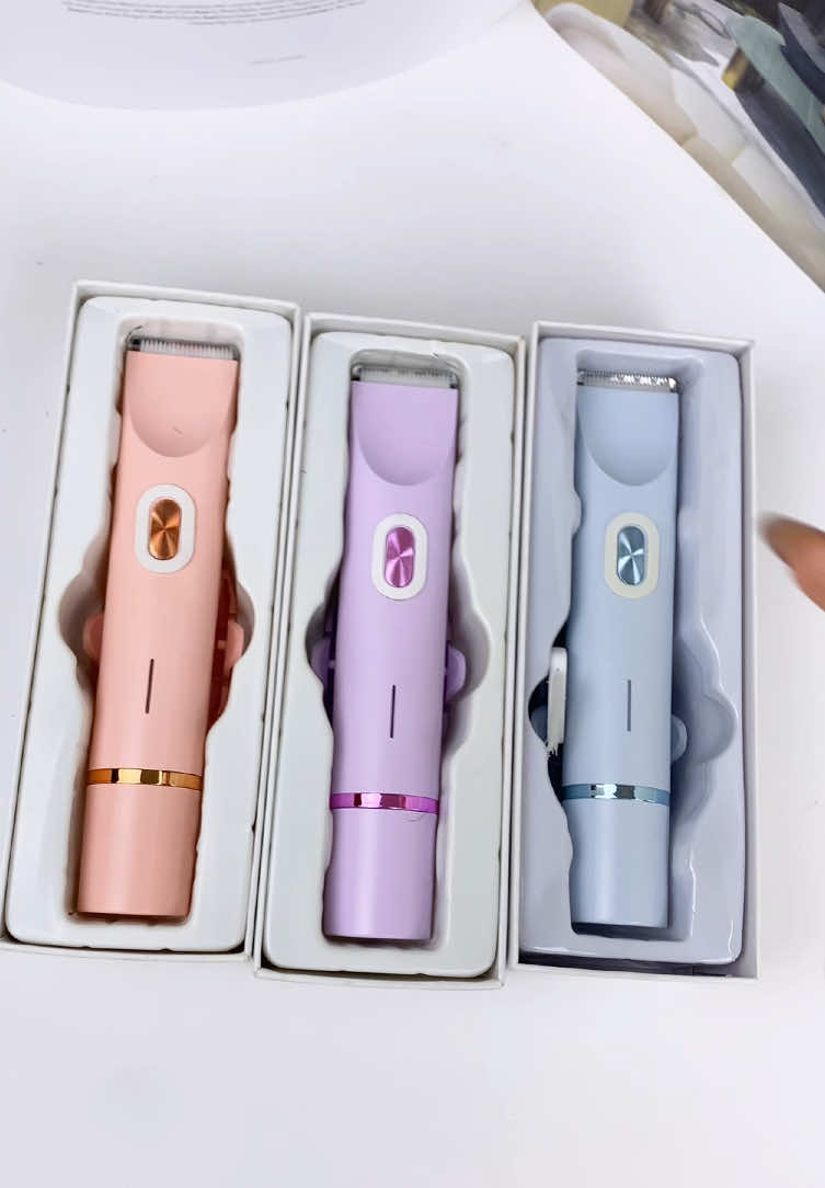 Dual heads for silky face & smooth bikini area. Wet/dry use → shave while soaking! Secret? Hypoallergenic blades for sensitive skin #MomCare#electricshaver#bikinitrimmer#shavi ng#razorburn