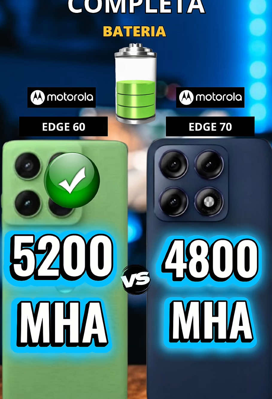 Motorola EDGE 60 vs Motorola EDGE 70 #edge70 #edge60 #motorola #melhorescelulares