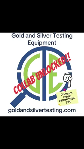New GTE Gold and Silver Testing collaboration.  Get all your gold and silver testing and refining equipment and chemicals on their site using the discount code!@⚓️ELECTRICBARZZ⚓️ @GTE Gold & Silver Testing #anchorfamily #goldandsilver #ewaste #chemicals #refine