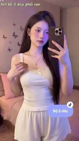 Bộ 2 dây xinh #xuhuong #thoitrangnu #setdoxinh #review #myoutfit 