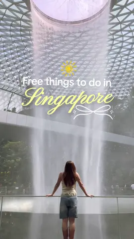 Free things to do in Singapore ☀️ Is Singapore expensive? Yes… but honestly, you can survive here without spending a lot and still have a fun trip because of all the available free activities 🥺  Klook discount code: KATECKLOOK Agoda discount code: KATEAGODA #Singapore #WheretogoInSingapore #Travel #whattodoinsingapore #budgettravel 