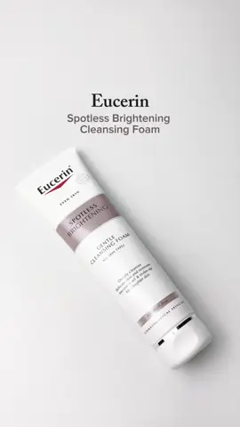 siu mê ẻm lun #Eucerin #SpotlessBrightening #CleansingFoam #trending #skincare 