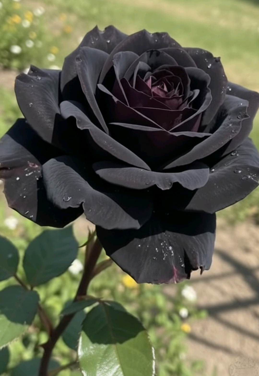 Sementes de Rosa Negra Rara + Manual de Cultivo #publi #sementes #rosanegra #jardinagem #plantio 🌱🌿