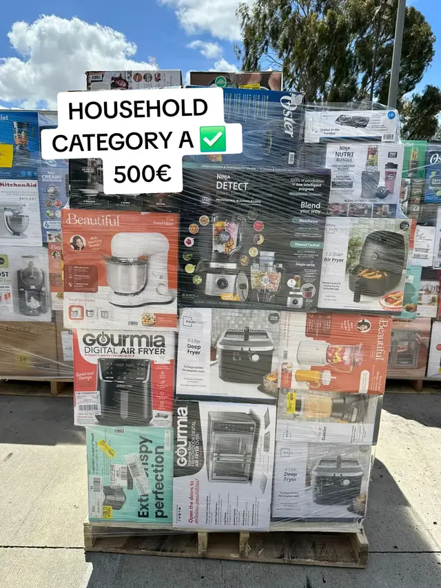BOOOOOOOOOMMM 🔥🔥🔥🔥🔥 hot deal for resellers #appliancepallets #euwholesale #household #ResellerDeals #pallet 