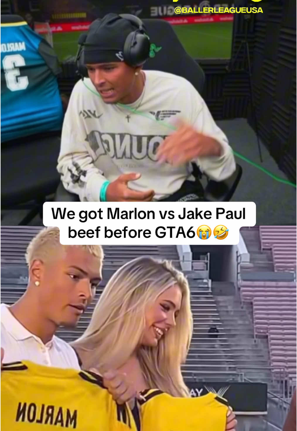 Marlon goes off at Jake Paul after his recent post🤯🤭#marlon #jakepaul #beef #ballerleagueusa #fyp @Marlon @Jake Paul @Baller League USA 