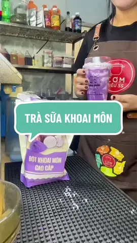 Cách làm trà sữa khoai môn từ bột khoai môn Up Deli cực nhanh và tiện. Chỉ vài bước đơn giản là đã có ngay ly trà sữa khoai môn thơm béo, màu tím đẹp mắt, uống là ghiền! 💜🥤 : #trasuakhoaimon #khoaimon #botkhoaimon #updeli #congthucphache       